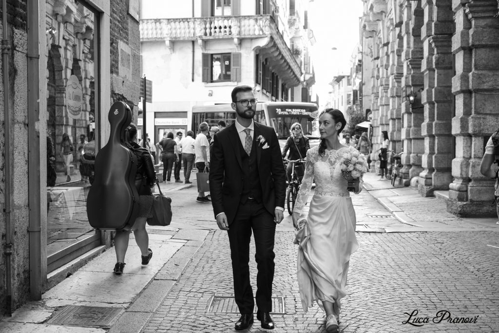 street wedding photography verona