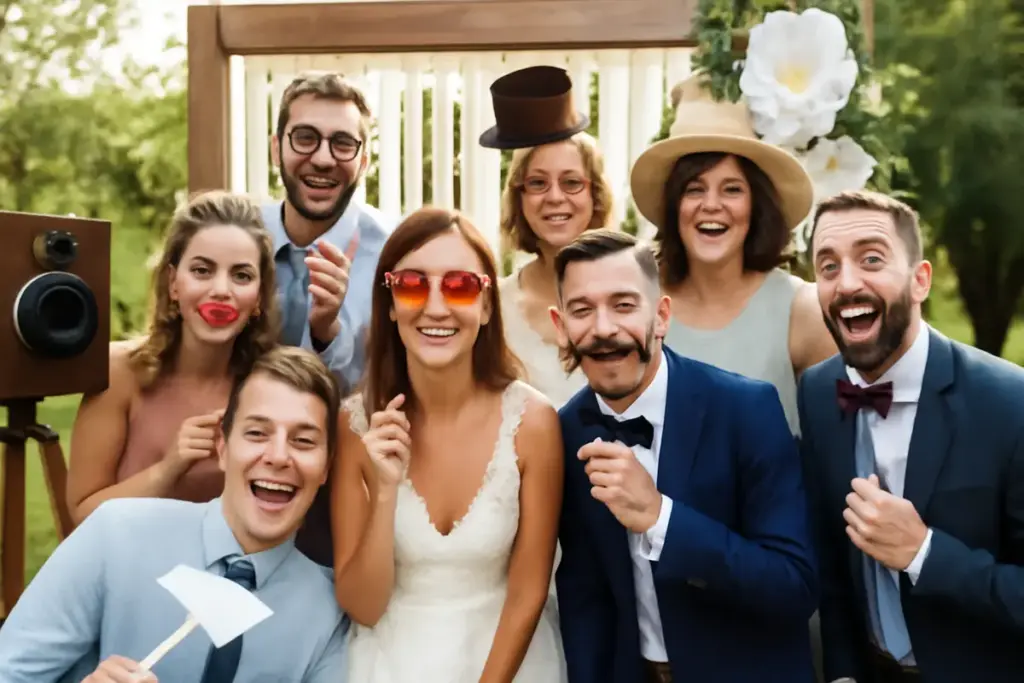 Idee per photobooth matrimonio: spunti personalizzati che coinvolgono ogni invitato
