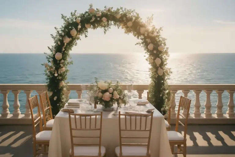 Location matrimonio vista mare: il dettaglio che dona profondità e magia agli scatti