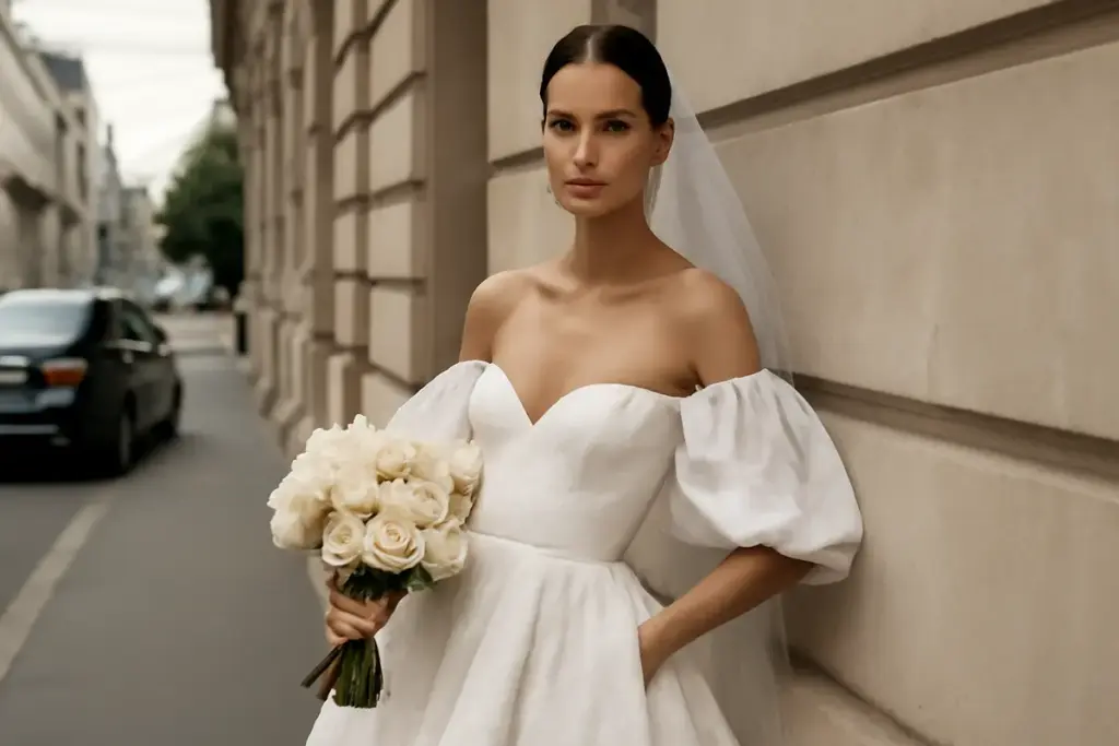 Come si distingue uno shooting in stile fashion wedding? Il segreto per immagini da copertina senza forzature