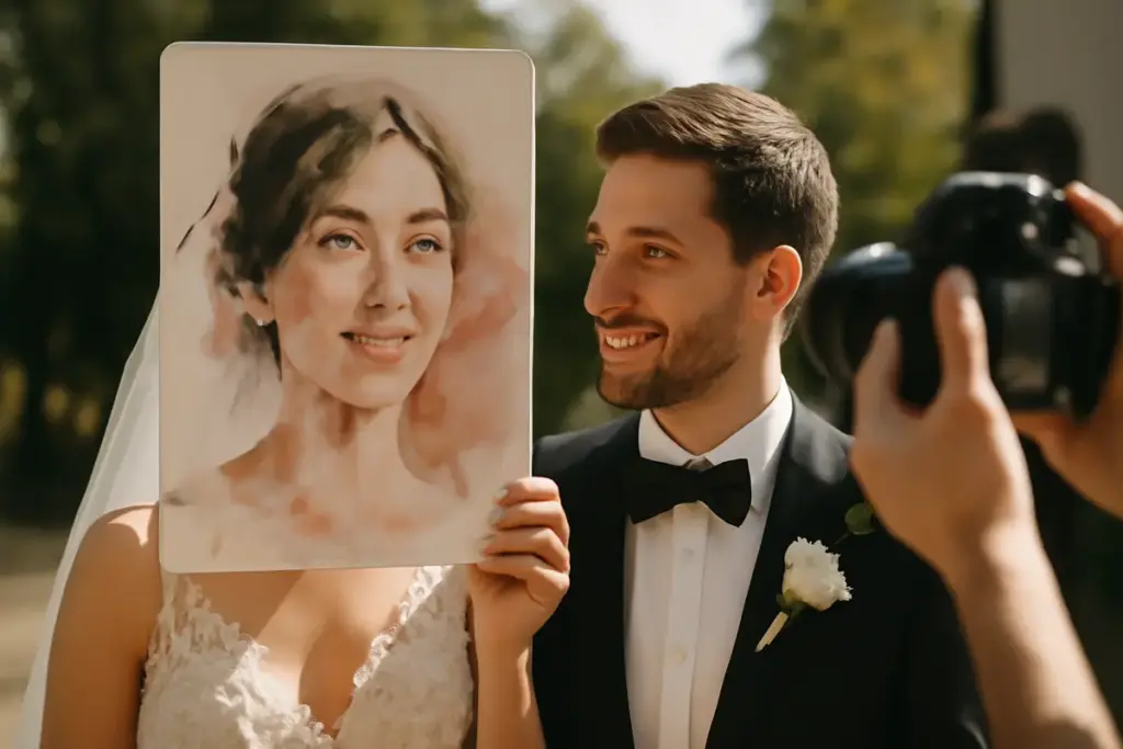 Reportage artistico matrimonio: quando sperimentare con la creatività valorizza i ricordi senza rischiare l’effetto artefatto