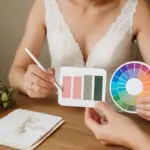 Scegliere le palette colore per le foto delle nozze: indicazioni pratiche che evitano accostamenti sbagliati