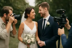 Fotografia e video di matrimonio insieme: i vantaggi di una regia coordinata per un racconto completo