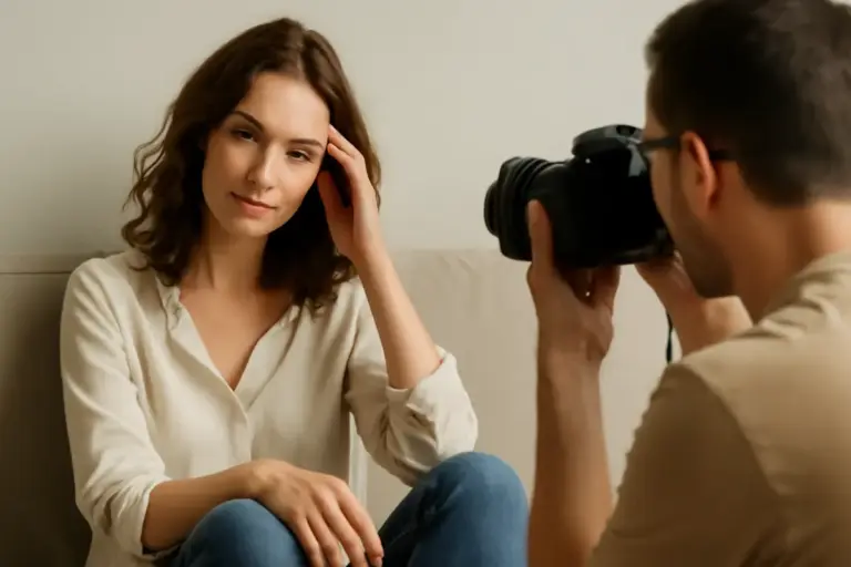 Come posare davanti all’obiettivo? Le dritte dei fotografi per immagini naturali e autentiche