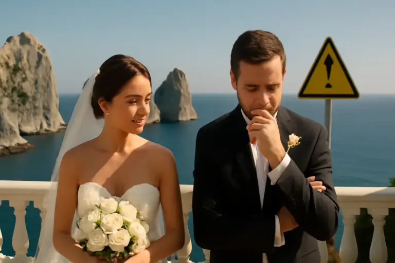 Foto di matrimonio in location esclusive: benefici e rischi da valutare prima di prenotare